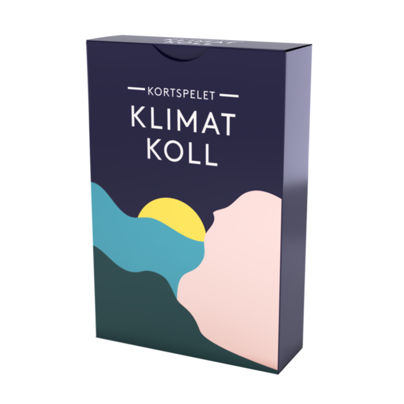 klimatkoll kortspel bild på asken