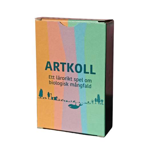 Spelask kortspelet Artkoll ett lärorikt spel om biologisk mångfald