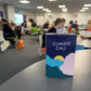 The card game Climate Call Teacher’s Kit, School Kit – 5 games for classroom use, Classroom Set, Climate Sustainability, the climate impacts of housing, eating, living, travel and transportation
