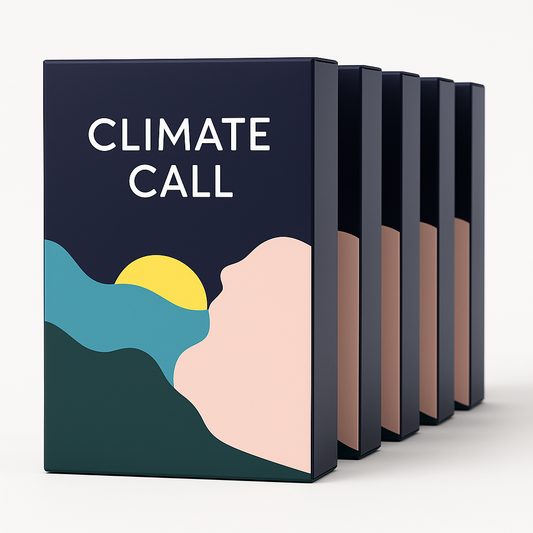 Card game Climate Call Teacher’s Kit, School Kit – 5 games for classroom use, Classroom Set, for teaching about Climate and Sustainability