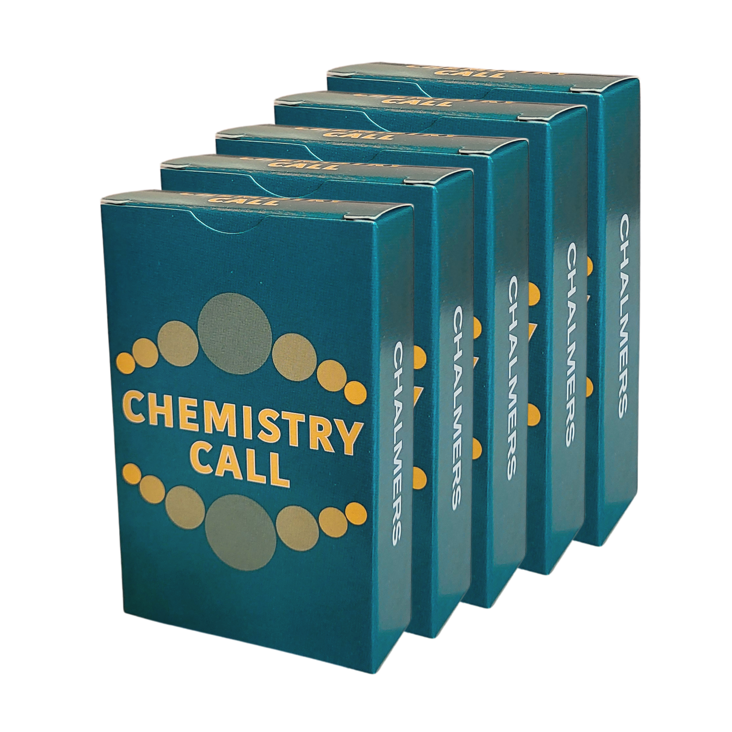 Teaching kit with the card game Chemistry Call for classroom use and chemistry education