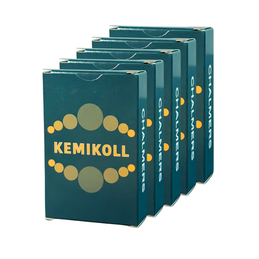 Lärarkit med Kemikoll pedagogiskt och roligt spel om kemi för undervisning
